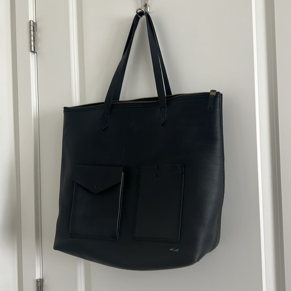 *SOLD* Madewell Tote Bag - Black, Large - Picture 2 of 6